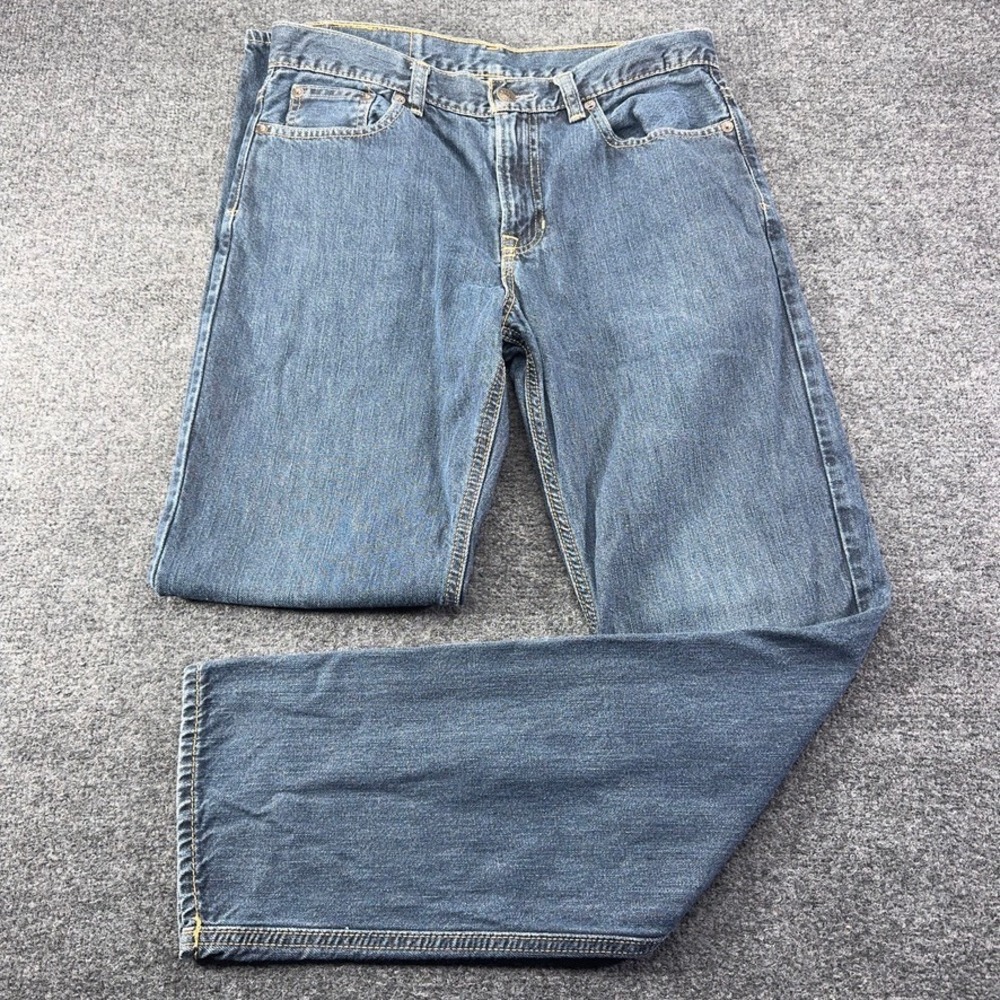 Polo Ralph Lauren Authentic Dungarees Straight Leg Jeans Blue Denim Girls 18